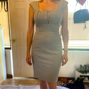 Heather Grey Pencil Dress 🖤
